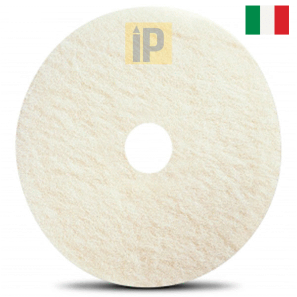 Disco Pad Brillo 17 pulgadas blanco