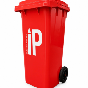 Contenedor de basura 120 litros Rojo