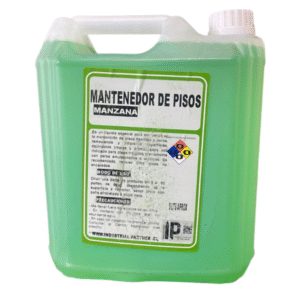 Mantenedor de pisos industrial aroma Manzana 5 Litros